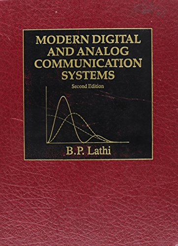 Modern Digital and Analog Communication Systems (The ^AOxford Series in Electrical and Computer Engineering)