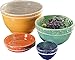 Garden-Outdoor Set of 50 Fitted Bowl Covers, translucent, talla unica Se ajusta a todos