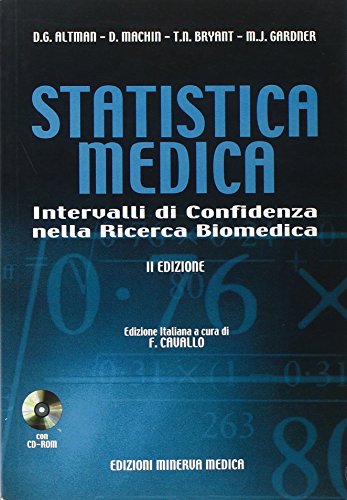 Minerva Statistica medica. Intervalli di confidenza nella ricerca biomedica. Con CD-ROM
