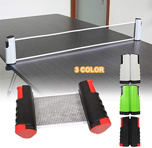 Portable Ping Pong Net Rack, Retractable Table Tennis Net Rack Spring Clip Design (Color : Style B) (Style a) image 4