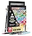 Price comparison product image ARTEZA 24 Real Brush Pens with Flexible Nylon Tips, Paint Markers for Colouring, Calligraphy and Drawing with Water Brush for Artists and Beginners