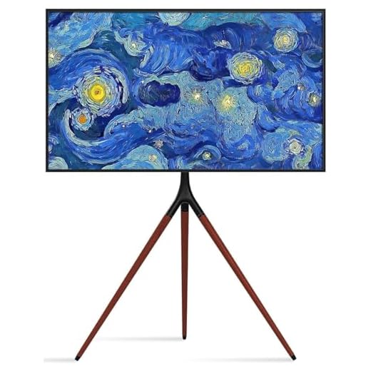 Techly ICA-TR18SAM Stativ för TV, Svart, 45", 65"