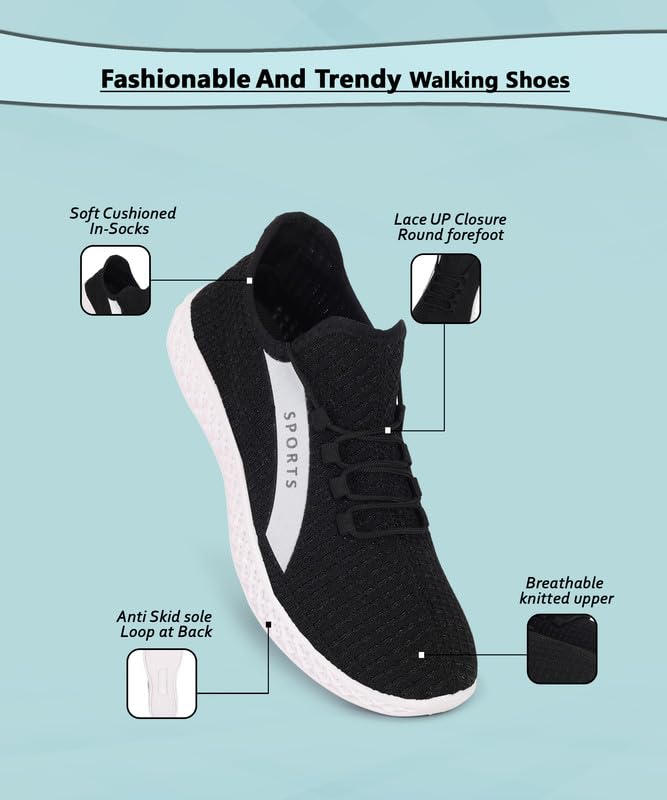 PARAGON K1019G Stylish Sneakers for Men with Breathable Upper Mesh, Cushioned Insoles, Lace up| Comfortable, Lightweight & Durable, Easily Washable Everyday Casual Shoes | Ideal for Outdoor Use 4 513np1TcJBL