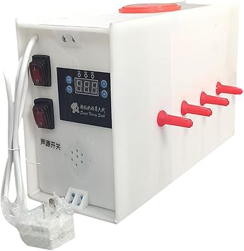 Smart Constant Temperature Automatic Piglet Nursing Milking Machine,8-Pacifier Piglet Feeding Bottle,Simulate The Sound of a Sow,for Multiple Piglets to Eat at The Same TimeSizeDual Switch