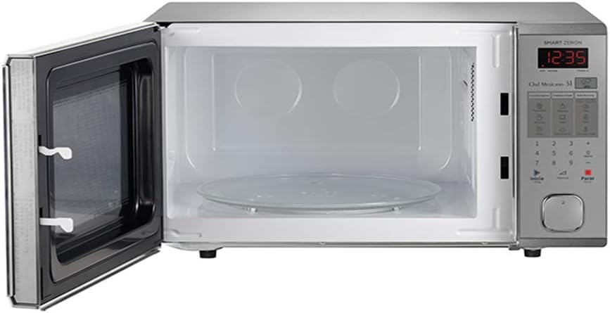 Winia KOR-1N4HSDT Microwave Oven, interior view with door open