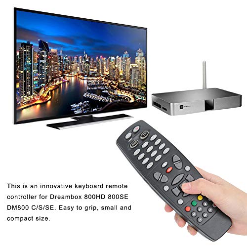 Annadue Ersatzbox für Smart TV Fernbedienung für Dreambox 800Hd 800Se Dm800 C/S/Se mit Kunststoffmaterial mit Längerer Übertragungsen Memoryernung – Bild 4