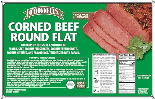 O'Donnell's, Corned Beef Round Flat