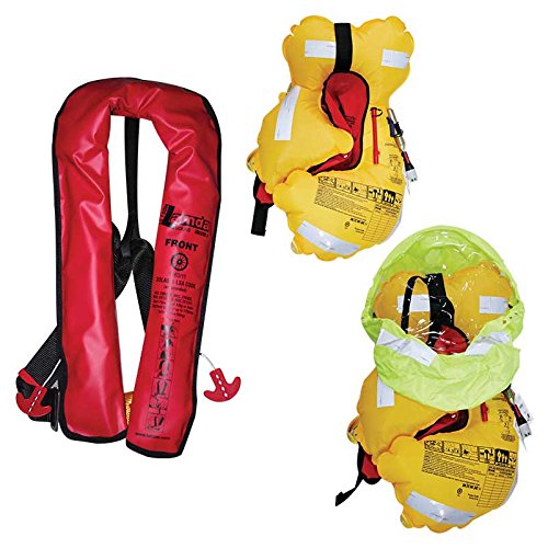 Lalizas Lamda Chaleco Salvavidas, Unisex Adulto, Rojo, Automático