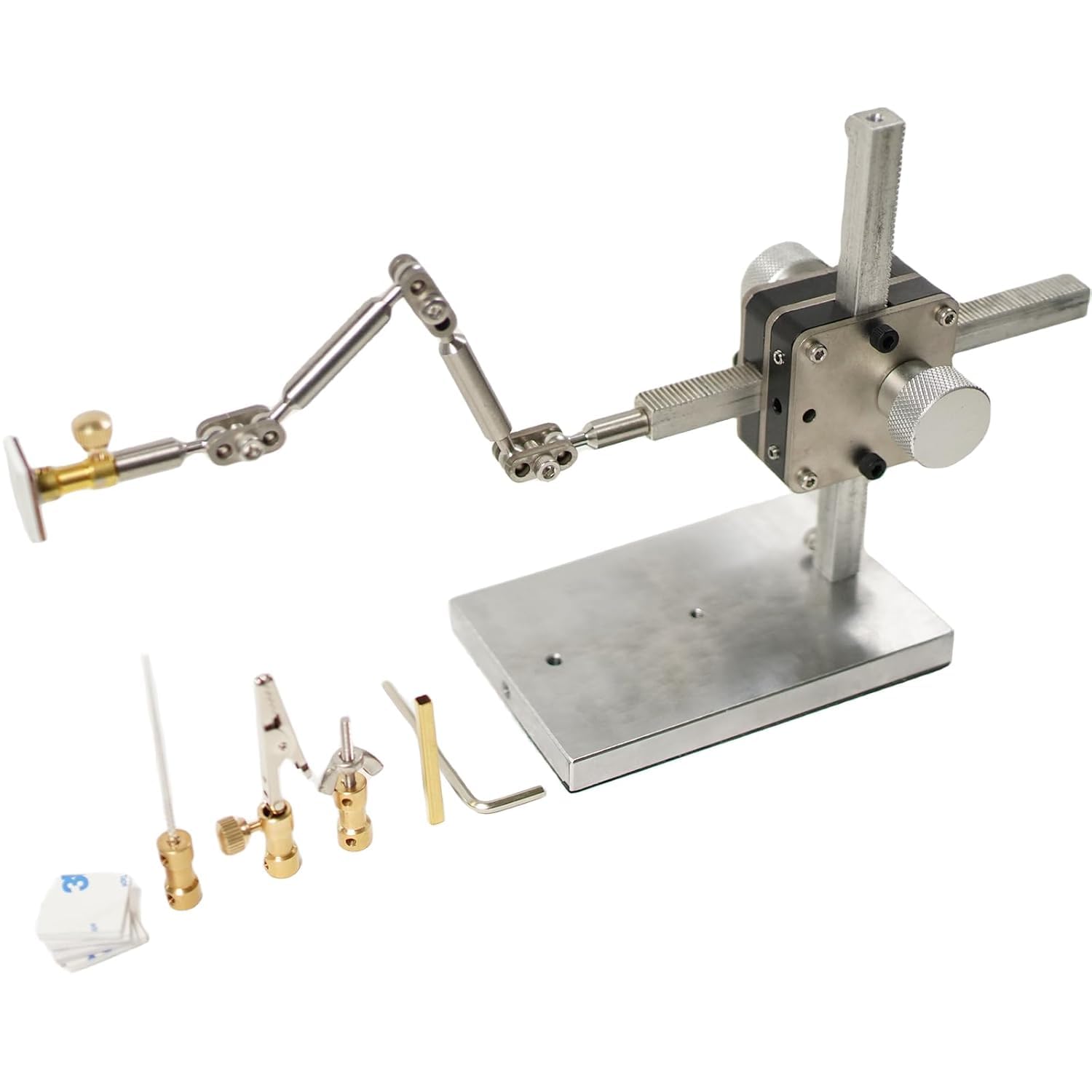 Stop Motion Armature Kit, Edelstahl Takelage Kit mit 5 Verbindungsstücken, einfache Montage für Figuren und Tonmodelle, Halterung Höhe 16cm, ideal für Animation