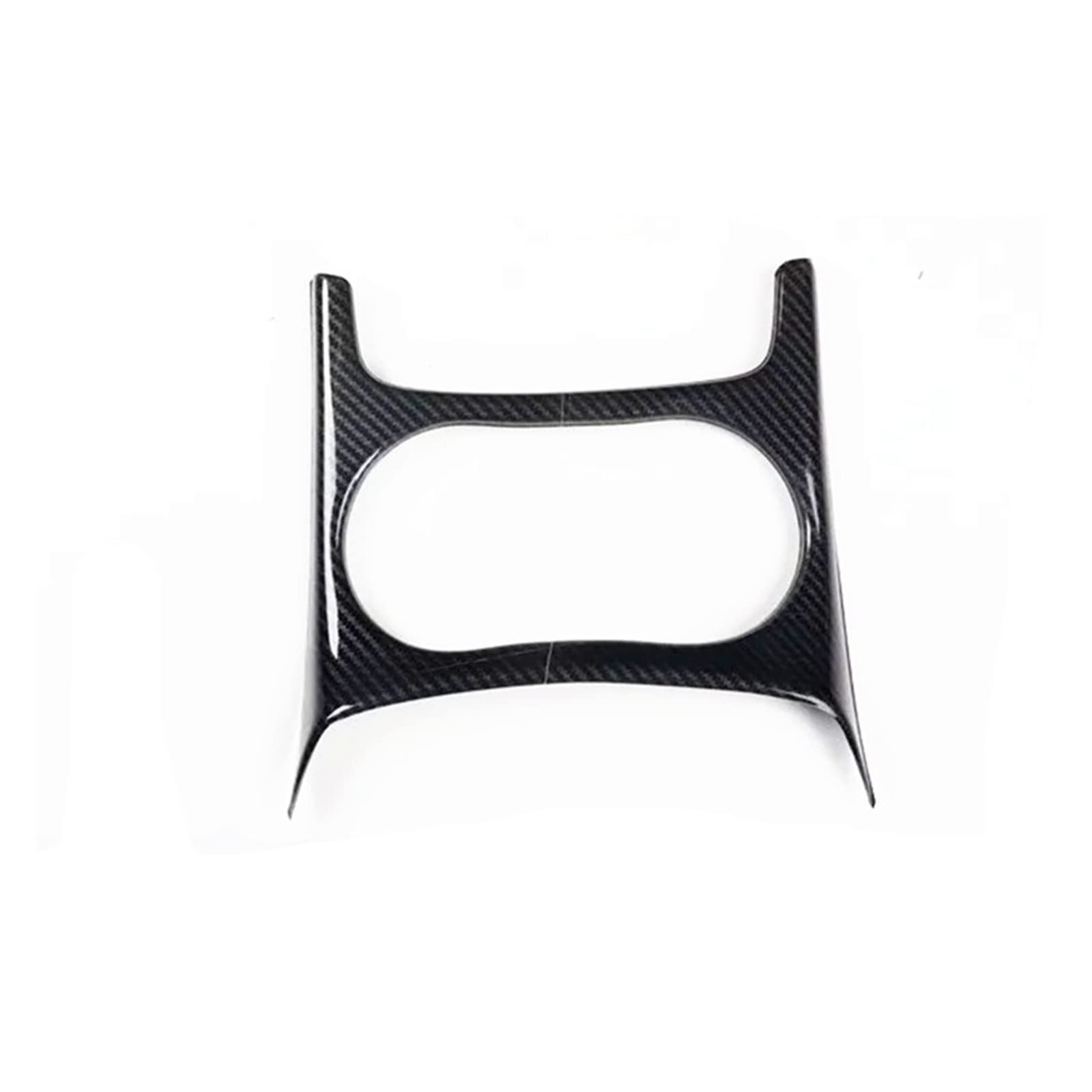 Interior Moulding Trim For Q5 8R 2010-18 SQ5 8R 13-17 Interior Decoration Center Console Door Interior Sticker ABS Carbon Fiber Style Panel Cover(D)