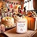 VEGISHINE Birthday Candles Gifts for Women, Birthday Gifts for Women Men, 9 oz Happy Birthday Candle with Vanilla Birthday Cake Scent, Women Friendship Ideas