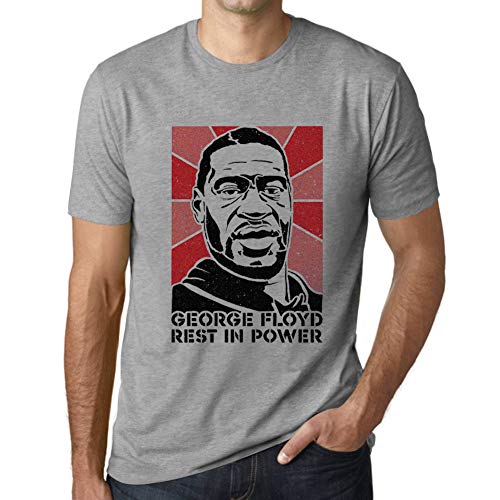 Amazon.com: Men's Graphic T-Shirt George Floyd Rest in Power Eco