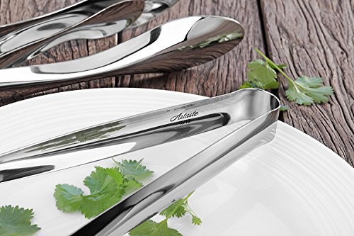 Artaste 43167 Rain 18/10 Stainless Steel Utility Tongs, Set Of 3 #TOP4