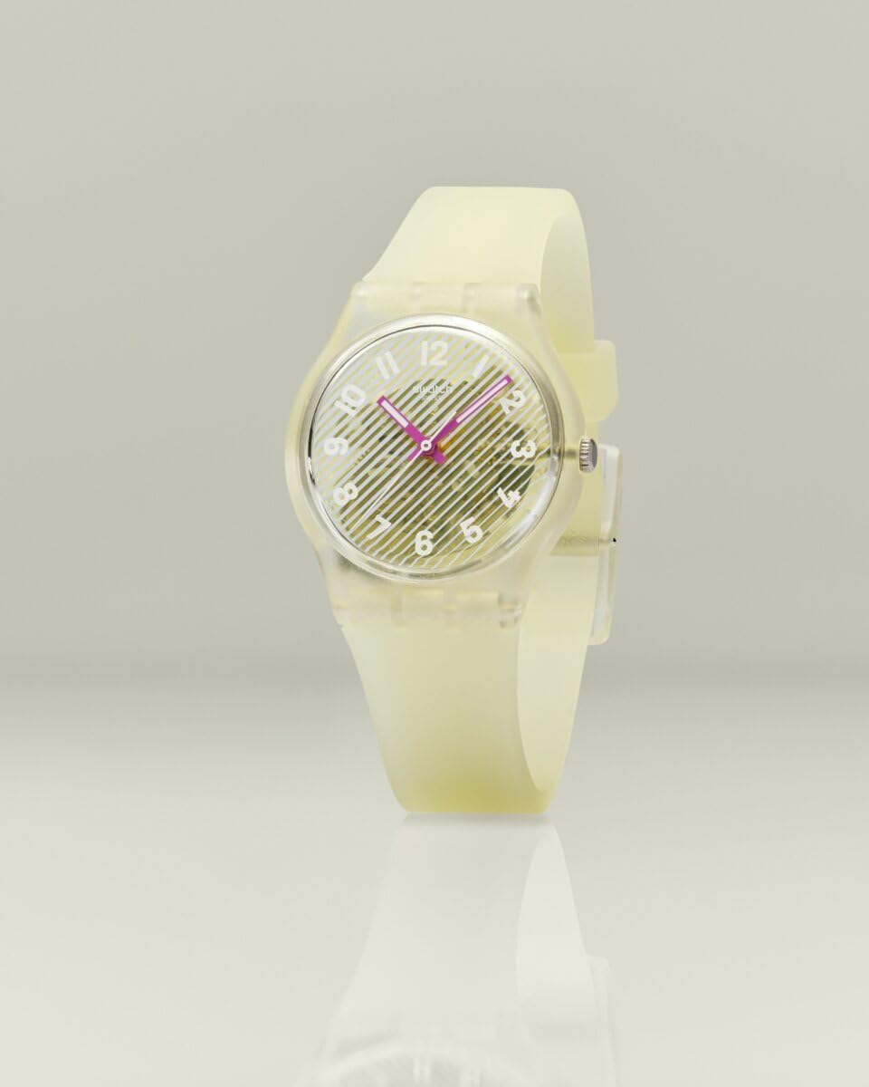Swatch Gent Unisex Casual Watch Bio-sourced Quartz Water Resistant
