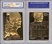 1996 MICHAEL JORDAN FLEER SHOWCASE 23K GOLD CARD - GRADED GEM-MINT 10