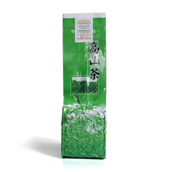GOARTEA Taiwan Milk Oolong Tea - 250g / 8.8oz Premium Grade - High Mountain Milky Jin Xuan Oolong Loose Leaf