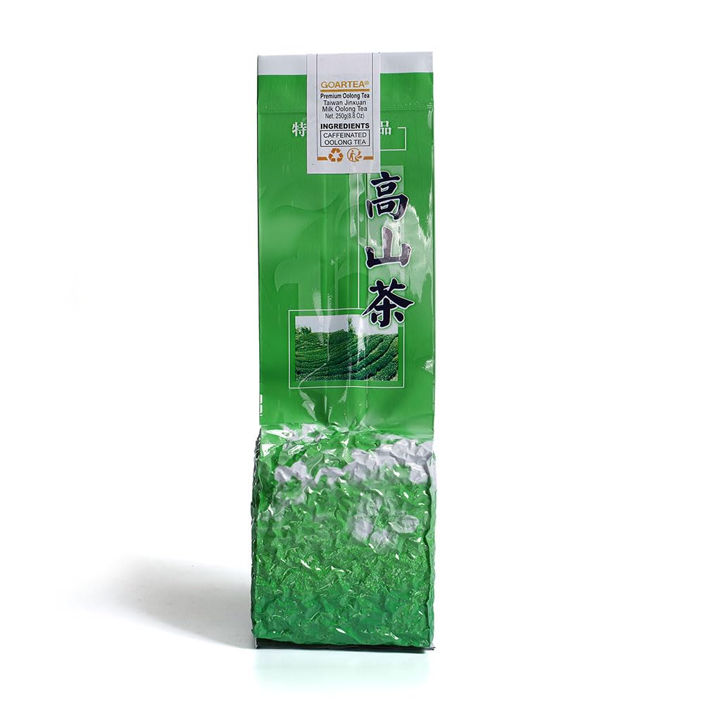 GOARTEA Té Oolong Taiwán Milky Té Verde Oolong Lose 250g / 8.8oz Premium Grade Milk Oolong Tea Taiwan Tea - Milk Oolong Green Tea - High Mountain Alishan Jin Xuan Oolong Té