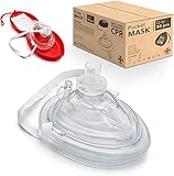 mascarilla rcp desechable La máscara, una vez posicionada, sellas hermeticamente la cara, permitiendo que la ventilación sea a través de la boca y a través de la nariz simultáneamente