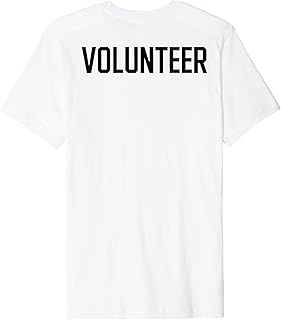 12 Bachelor Party Ideas That Are Fun Without Going Overboard 83 VOLUNTEER Black Back Print Text Design for Group Events Premium T-Shirt