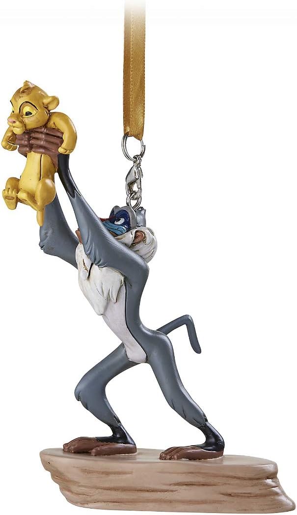 Disney Parks Lion King Rafiki and Simba Figurine 3D Ornament