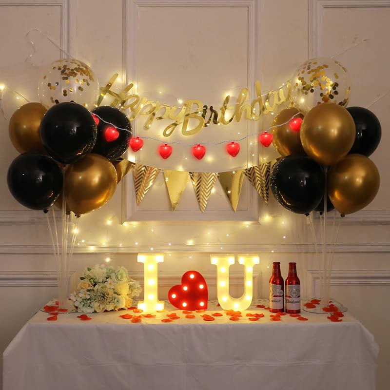8.5Ft Valentine's Day Heart String Lights, Valentine Decorations Fairy String Lights with 10 Red Heart Lights, Connectable Love Heart Lights for Valentine's Day, Party, Wedding, Holiday Decorations