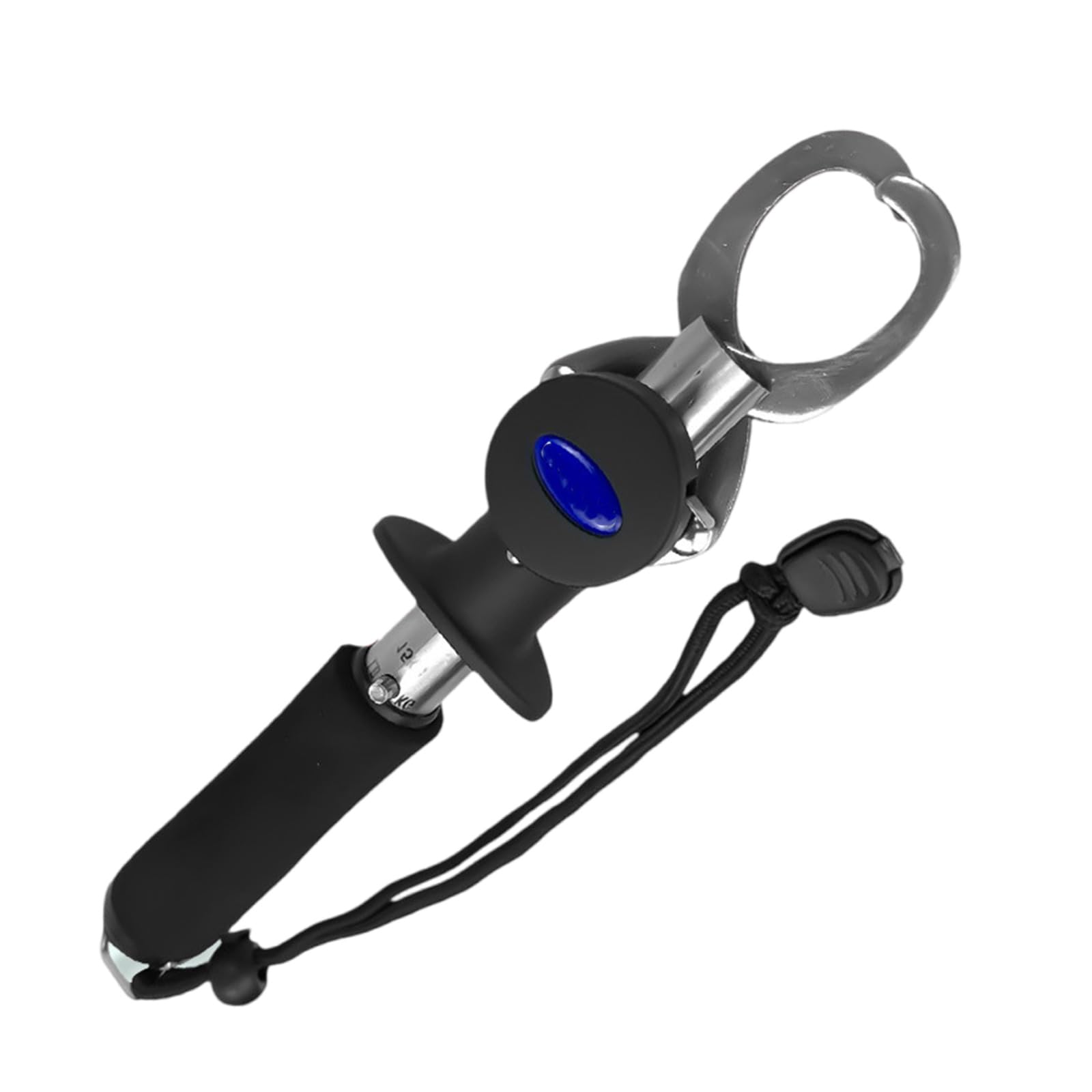 PASNMKvn Metal Steel Fish Grabber Controller Clamps Fishing Lip Grabber with Scale for Freshwater and Saltwater Fishing