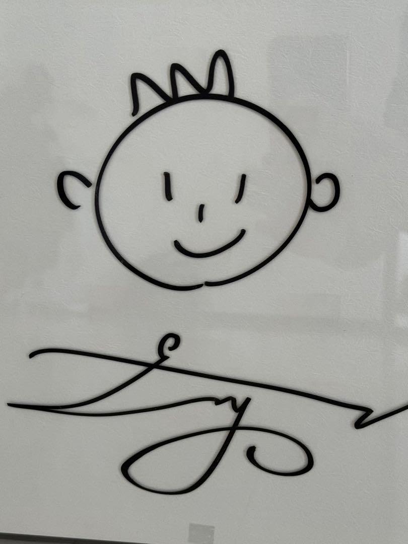 Amazon.co.jp: 長坂真護 月 版画 本人サイン入り : おもちゃ 