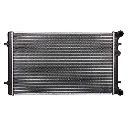 SCITOO Radiator Compatible with 1998-2010 A3 2000 2001 2002 2003 2004 2005 2006 for TT Quattro 2008 for Seat Altea XL Clasico 1999-2004 Golf 1999-2005 Jetta