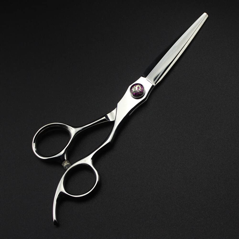 Tijeras de peluquería, tijeras de corte de pelo, tijeras profesionales de acero japonés 440C de 6 pulgadas, tijeras para cabello con gemas, tijeras para cortar el cabello, tijeras de peluquería para
