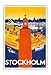 Pacifica Island Art Stockholm - Sweden - Port of Stockholm and City Hall - Vintage World Travel Poster by Iwar Donner c.1936 - Master Art Print - 13in x 19in