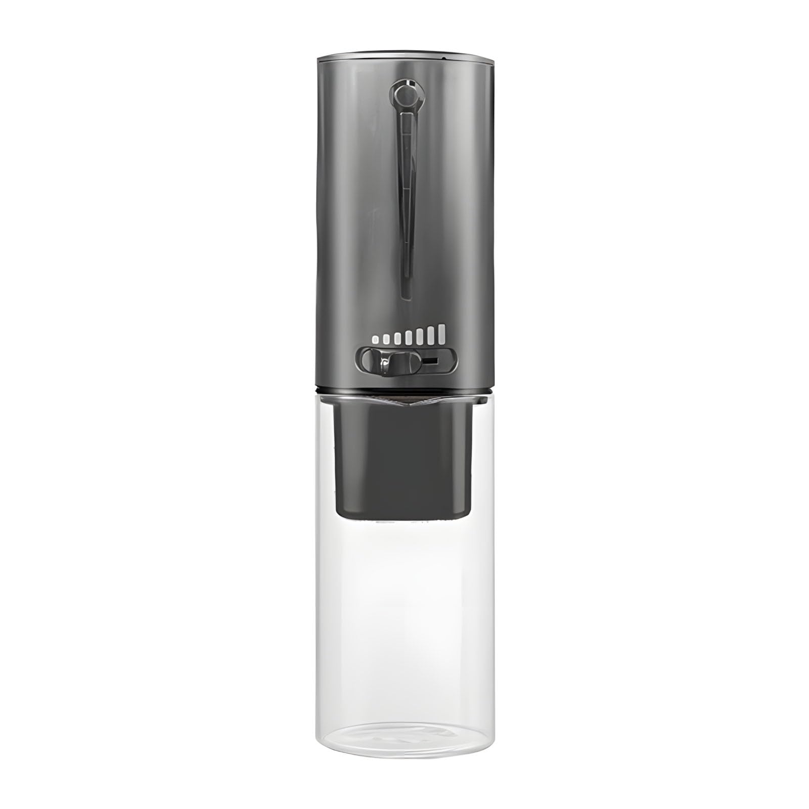 Nucelit Easy to Assemble Cold Brew Coffee Maker with Changeable Dripping Rate and Strong Glass Frame Taste Adjustable Brewer