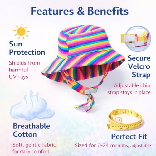 Image of Baby Unisex Cotton Bucket hat