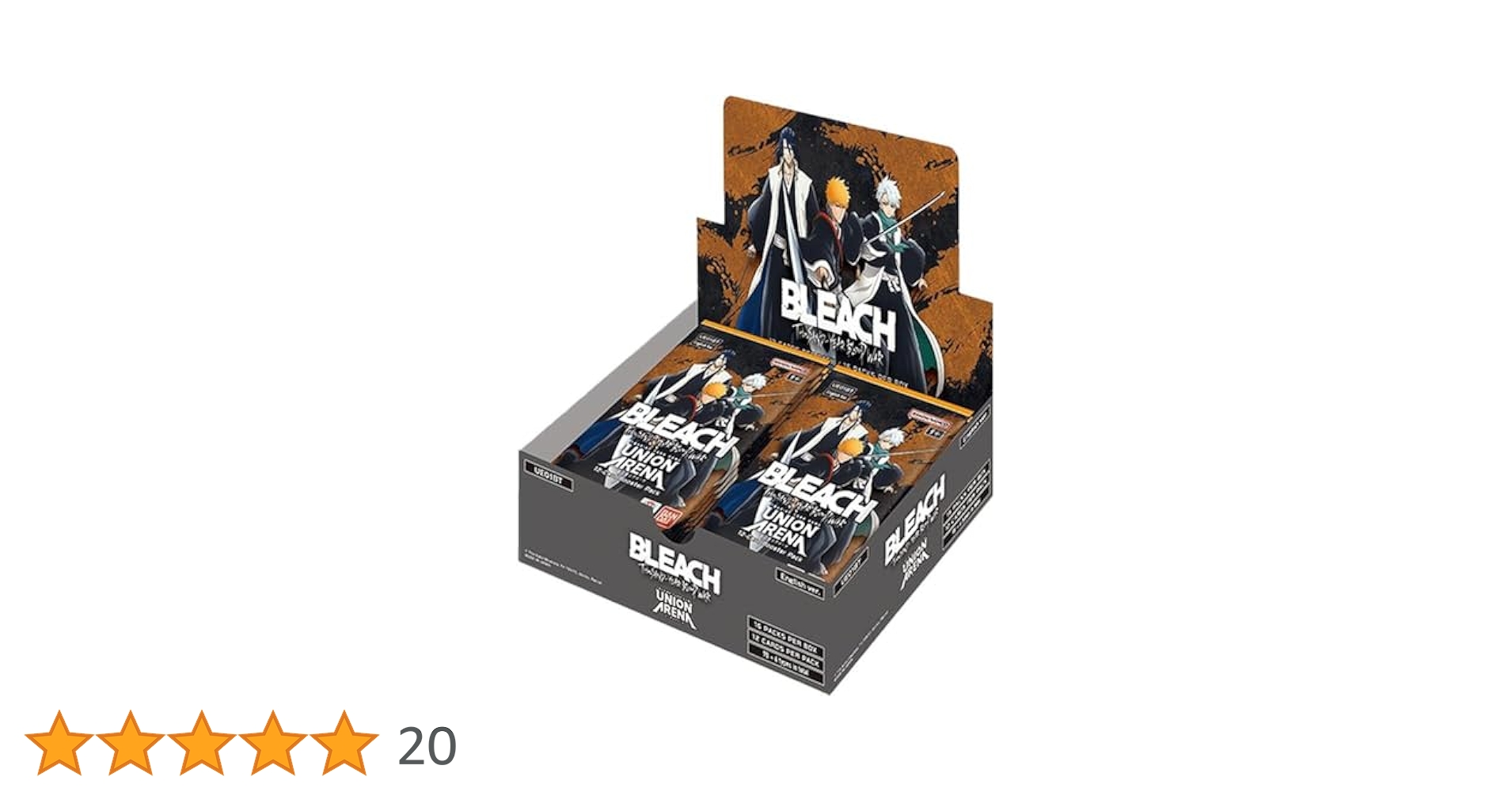ユニオンアリーナ　ユニアリ　BLEACH BOX テープ付き　千年血戦編 Amazon.co.jp: バンダイ (BANDAI) UNION ARENA ブースターパック