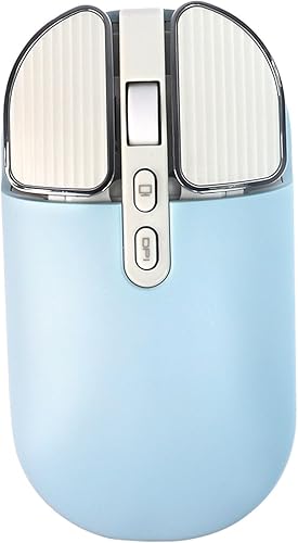 YOCUNKER Ratón inalámbrico, 2.4 G, recargable, silencioso, delgado, con receptor USB, 3 DPI, botón de vuelta al escritorio, mouse inalámbrico para YOCUNKER Ratón inalámbrico, 2.4 G, recargable, silencioso, delgado, con receptor USB, 3 DPI, botón de vuelta al escritorio, mouse inalámbrico para