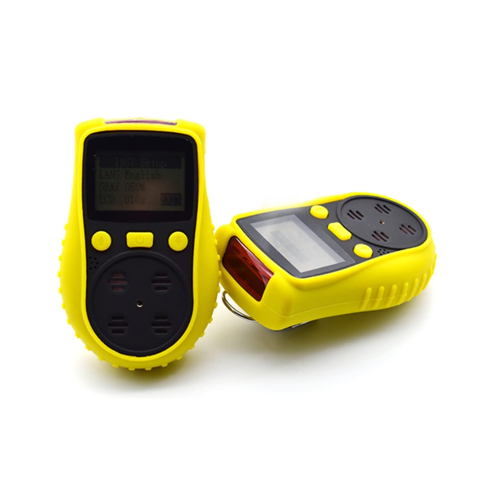 Rilevatore Gas, Rilevatore Portatile di Gas idrogeno H2 Sensore ad Alta precisione Elettrochimica/combustione catalitica Diffusione 0-1000,2000 ppm, 0-100% LEL per Lavoro, Casa