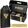 RDX-Professional-Boxing-Sparring-Gloves-Mark-PRO-Competition-Super-Skin-Maya-Hide-Leather-Multi-Layered-Padded-Wrist-Support-EZ-Strap-for-Firm-Secure-Fit-Kickboxing-Training RDX Professional Boxing Sparring Gloves, Mark PRO Competition, Super Skin Maya Hide Leather, Multi-Layered, Padded Wrist Support, EZ Strap for Firm Secure Fit, Kickboxing Training