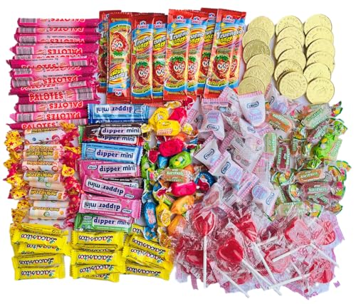 200 Chuches de Marcas Premium, 20 Unidades de 10 Productos Diferentes con 20 Bolsas de Regalo para Cumpleaños, Piñata, Navidad, Halloween, Boda, Eventos