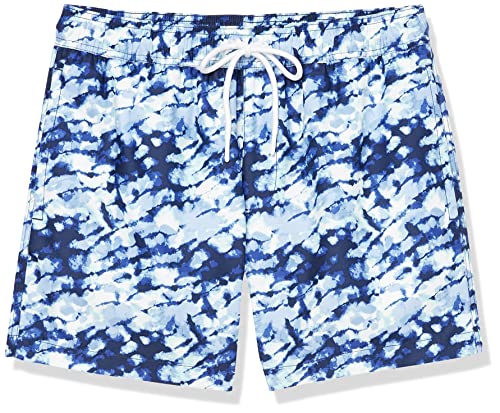 Image of Amazon Essentials Men's Swim Trunks with Mesh Lining, Pockets, Drawstring Closure
