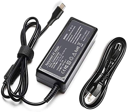Shareway-20V-325A-65W-USB-Type-C-Laptop-Charger-Compatible-with-SamsungLGAcer-HP-Spectre-x360-13-ac013dx-Elite-x2-1012-G1-Lenovo-Yoga-720-Thinkpad-X1-Tablet
