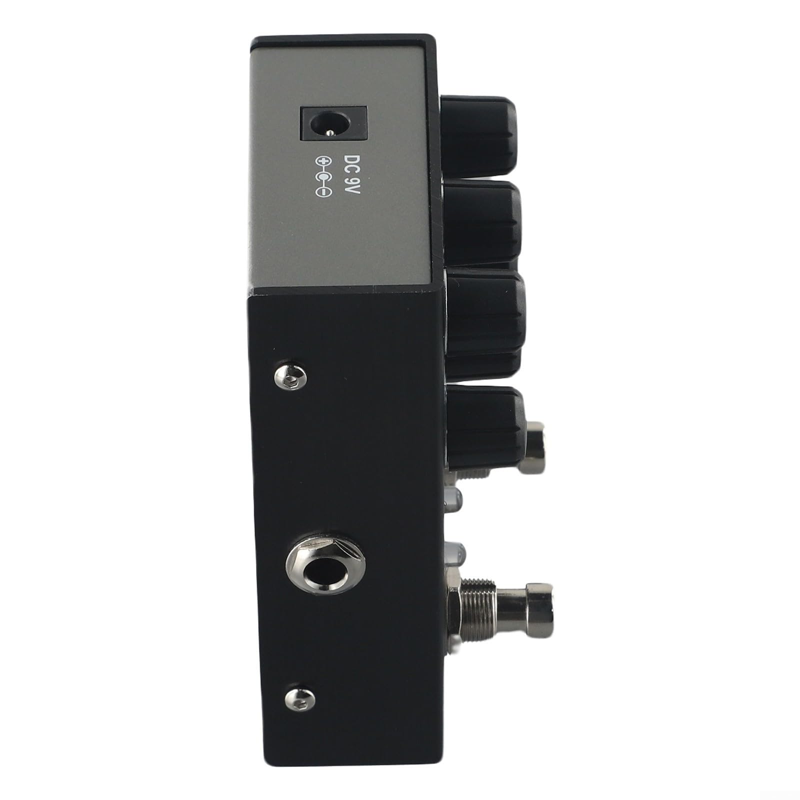 IRIN Overdrive Distortion Pédale d'effets pour guitare avec égaliseur 10 bandes, amplificateur à gain élevé pour guitare électrique et basse - Alliage d'aluminium (A)