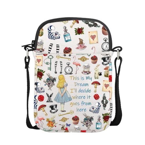 CMNIM Fairy Tales Gifts I'll Decide Where It Goes From Here Crossbody Bag Cartoon Shoulder Strap Movie Fans Purse