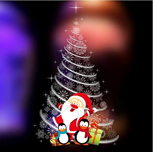 Árbol extraíble muebles ventana de vinilo etiqueta de la pared decoración feliz etiqueta de la pared pegatina para regalo familiar 60 * 90 cm