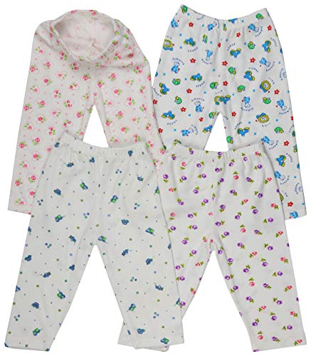 Image of ToBeInStyle Girl's 4 Pack Solid Color Lounging Casual Capri Pants Relaxed Fit