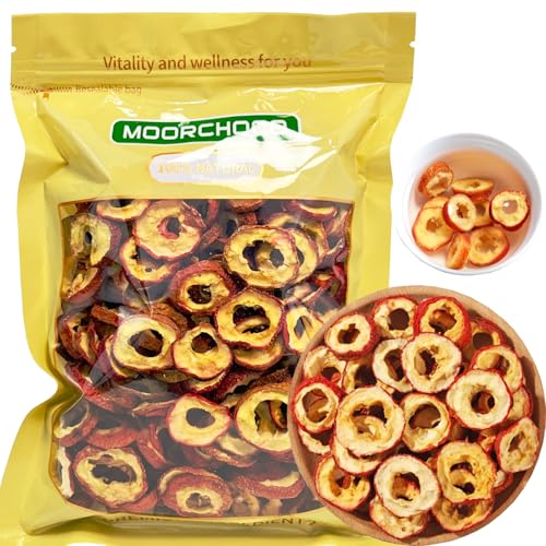 Premium Seedless Dried Hawthorn 160g（5.64oz） Nature Sun-Dried Hawthorn,shanzha Herbal Tea Hawthorn Fruit Tea 山楂干 无硫山楂片