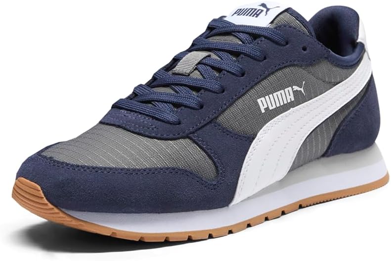 PUMA Kids Boys St Miller Lace Up Sneakers Shoes Casual - Blue, Grey, White 4 Big Kid Blue, Grey image 2 of 6 B0FH6YQFTV