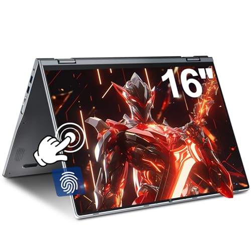 jumper Laptop 16 Zoll, Touchscreen Laptop 16GB...