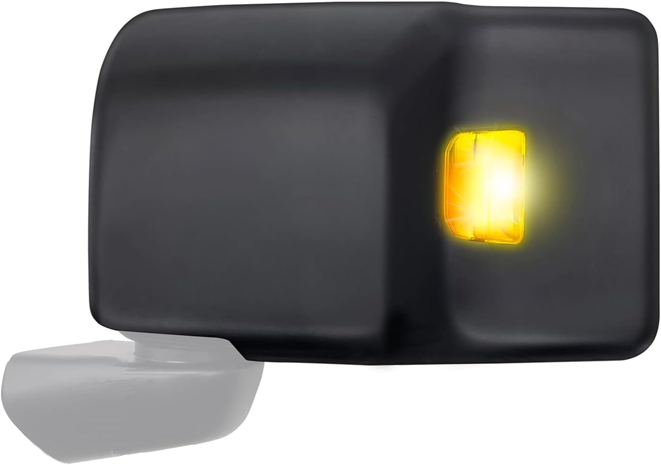 K Source Snap & Zap Custom Fit Towing Mirror Pair for Jeep Wrangler, Gladiator, Black