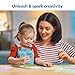 Skillmatics Dot It Sticker Art - Unicorns & Princesses, Mess-Free Fun for Kids, 500+ Stickers, Craft Kits, DIY Scrapbooking Activity, Travel Toys, Gifts for Girls & Boys Ages 3, 4, 5, 6, 7