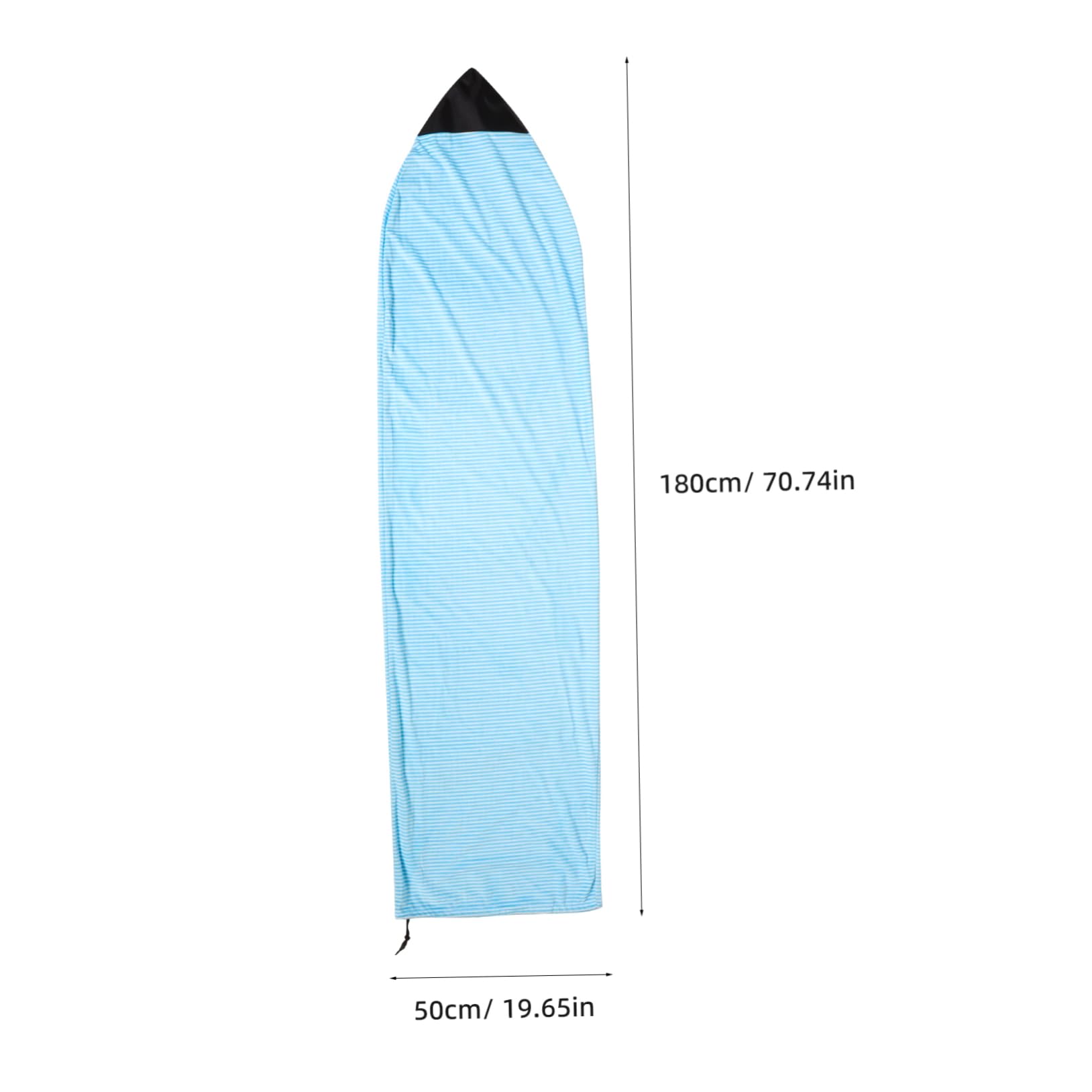 Happyyami Funda De Surf Plegable y Ligera Protección UV Calcetín para Tabla De Surf y Wakesurf para Viajes y Almacenamiento Compatible Medidas De Tablas