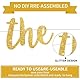 DecoGlee Banner mit Aufschrift The Beginning of A New Chapter, Abschiedsparty-Dekorationen, Happy Retirement Supplies, Partyschild, Girlande, Abschlussbanner, Glitzer, Gold